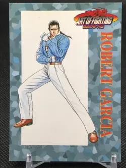 ROBERT CARCIA ART OF FIGHTING SNK Trading Cards Gamest Rare JAPAN 1996 - Image 1