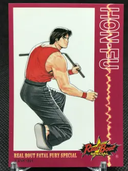 Hon-Fu Real Bout Special SNK Trading Cards Gamest Rare Made in JAPAN 1996 - Image 1