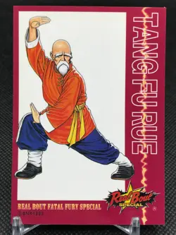 Tang Fu Rue Real Bout Special SNK Trading Cards Gamest Rare Made in JAPAN 1996 - Image 1