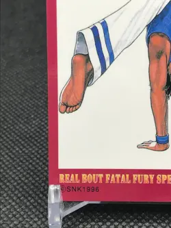 BOB WILSON REAL BOUT FATAL FURY SPECIAL SNK Trading Cards Gamest Rare - Image 3