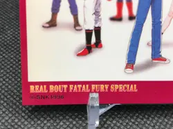 RUE REAL BOUT FATAL FURY SPECIAL SNK Trading Cards Gamest Rare Vintage - Image 3