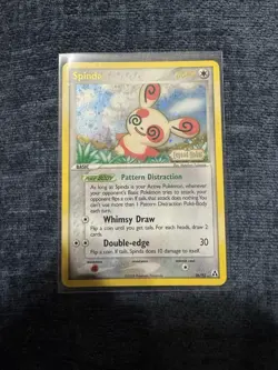 Pokemon Spinda EX TCG Legend Maker Reverse Holo Card 26/92 - Image 1