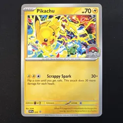 Pikachu - (World Championship 2025) 225 SV: Scarlet & Violet Promo Cards Promo - Image 1