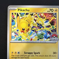 Pikachu - (World Championship 2025) 225 SV: Scarlet & Violet Promo Cards Promo - Image 2