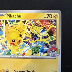 Pikachu - (World Championship 2025) 225 SV: Scarlet & Violet Promo Cards Promo - Image 3