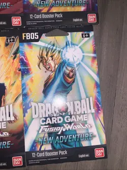 Lot Of 4 Set Dragon Ball Super Fusion World New Adventure FB05 Booster Cards - Image 3
