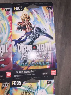 Lot Of 4 Set Dragon Ball Super Fusion World New Adventure FB05 Booster Cards - Image 4