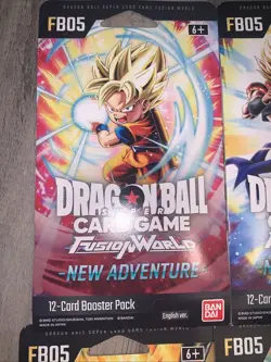 Lot Of 4 Set Dragon Ball Super Fusion World New Adventure FB05 Booster Cards - Image 5