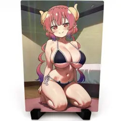 Miss Kobayashi's Dragon Maid Ilulu Sexy Bikini Anime Waifu Girl Goddess Art Card - Image 3