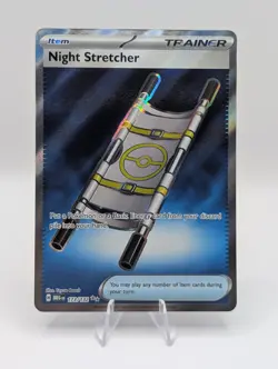 Pokemon TCG Night Stretcher Mega Evolution Full Art Trainer 173/132 English - Image 1
