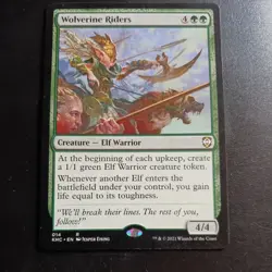Mtg Wolverine Riders #14 [Kaldheim] Magic Cards NM/LP - Image 1