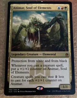 MTG ANIMAR SOUL OF ELEMENTS RARE MAGIC THE GATHERING Masters 25 - Image 3