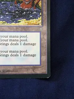 Sulfurous Springs - MTG - Ice Age - Magic: The Gathering LP - Image 4