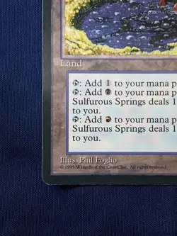 Sulfurous Springs - MTG - Ice Age - Magic: The Gathering LP - Image 5