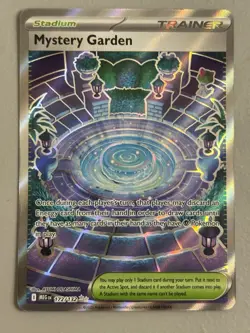 Mystery Garden 172/132 Ultra Rare Mega Evolution Pokemon TCG Mint NM - Image 1