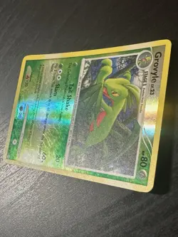 2008 Pokemon TCG DP Stormfront Lv.23 HP80 Grovyle Reverse Holo 39/100 MP - Image 3
