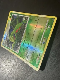 2008 Pokemon TCG DP Stormfront Lv.23 HP80 Grovyle Reverse Holo 39/100 MP - Image 5