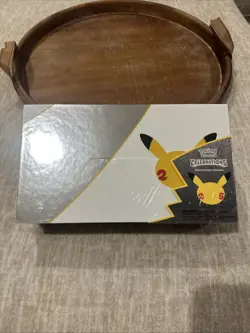 Pokemon 25th Anniversary Celebrations Box Ultra Premium Collection UPC Rip Seal - Image 1