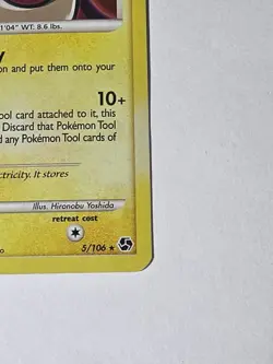 2008 Pokemon, Great Encounters, #5/106 Pachirisu, Holo Rare - Image 2