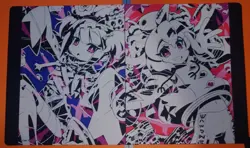 Yu-Gi-Oh Live-Twin Ki-sikil Frost & Lil-la Treat Rubber Playmat - Image 1