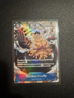 One Piece CCG Monkey.D.Luffy TR OP11-058 - Image 1