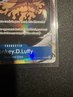 One Piece CCG Monkey.D.Luffy TR OP11-058 - Image 2