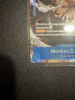 One Piece CCG Monkey.D.Luffy TR OP11-058 - Image 3
