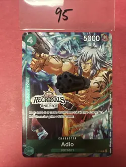 Adio - One Piece TCG - P-078 - Regional Participation Promo - (LP) - Image 2