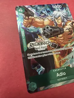 Adio - One Piece TCG - P-078 - Regional Participation Promo - (LP) - Image 3