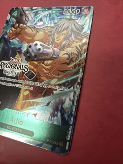 Adio - One Piece TCG - P-078 - Regional Participation Promo - (LP) - Image 4