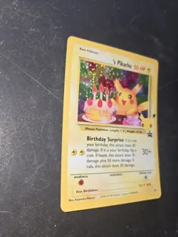 Celebrations Birthday Pikachu #24 Pokemon TCG 25th Ann. PACK FRESH - Image 3