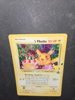 Celebrations Birthday Pikachu #24 Pokemon TCG 25th Ann. PACK FRESH - Image 4