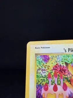 Pokemon Pikachu TCG Holo Rare Birthday Celebrations Card #24 NM/Mint Condition - Image 3
