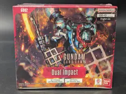 Gundam Card Game booster box Dual Impact GD02 factory sealed new English - Image 1