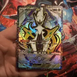 Pokemon POCKET Arceus EX Ultra Doujin Holo Kawaii Full Art Card SIR IR AR ALT NM - Image 1