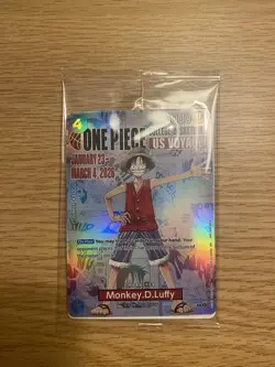 RUTGERS One Piece Monkey D. Puffy US College Basketball Promo Card (Sealed) - Image 1