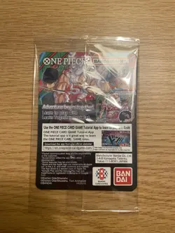 RUTGERS One Piece Monkey D. Puffy US College Basketball Promo Card (Sealed) - Image 2