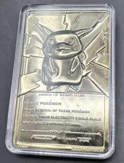 Pokemon Burger King 23K Gold Plated Card Set, 5 of 6 COAs Pokeballs 1999. - Image 4