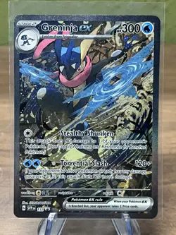 Greninja ex 132 Sv: Scarlet & Violet Promo Cards Holo - Image 1