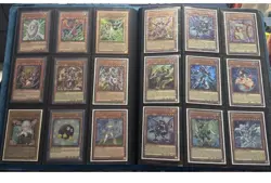 Yugioh 360-Card Collection Binder ALL HOLOS Blue-Eyes Vintage 1st Ed In Sleeves - Image 4