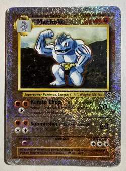 Machoke Legendary Collection Reverse Holo: 51/110 Pokemon Card TCG - HP - Image 1