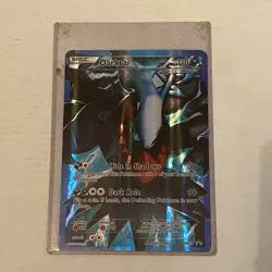 Pokemon TCG Darkrai Full Art Holo BW73 Jumbo Promo Card - Image 4
