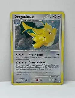 2008 Pokemon Diamond & Pearl Legends Awakened Dragonite Holo 2/146, MP - Image 1