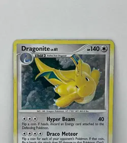 2008 Pokemon Diamond & Pearl Legends Awakened Dragonite Holo 2/146, MP - Image 2