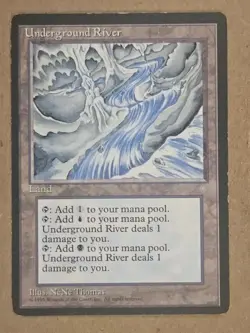 Underground River - Ice Age - Lightly Played | MTG - Image 1