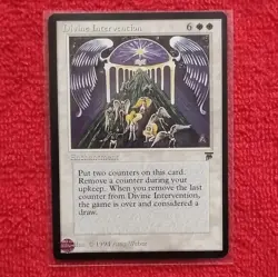 Magic: The Gathering Divine Intervention Enchantment Legends Rare White 1994 - Image 1
