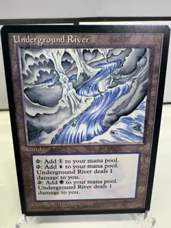 Underground River - Magic: The Gathering - Ice Age - Image 1