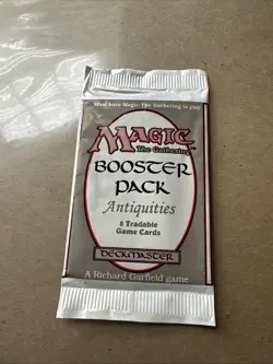 MTG - Antiquities Booster Pack - Magic the Gathering Factory Sealed 1994 742818065023 - Image 1