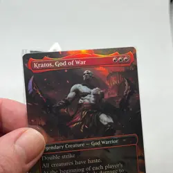 Kratos, God of War Rainbow Foil x1 #2207 - MTG Playstation - Secret Lair SLD - Image 3