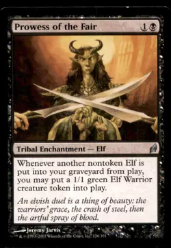 Prowess of the Fair LP Light Play Lorwyn MTG [7169] - Image 1